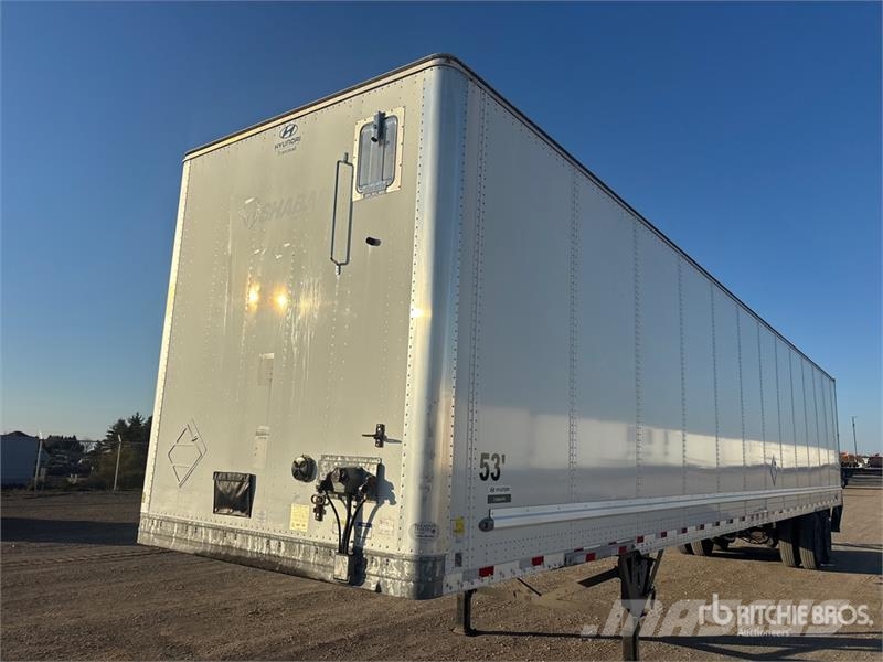 Hyundai 53 ft x 102 in T/A Van Trailer Dobozos pótkocsik