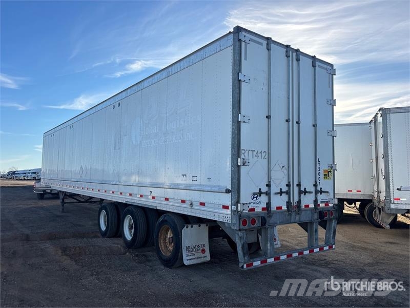 Hyundai 53 ft x 102 in Tri/A Van Trailer Ремаркета фургони