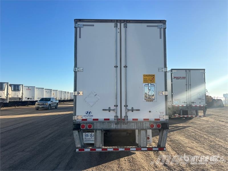 Hyundai 53 ft x 102 in T/A Van Trailer Прицепы-фургоны