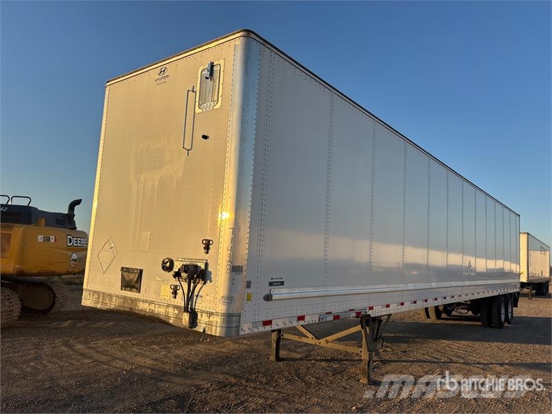 Hyundai 53 ft x 102 in T/A Van Trailer Dobozos pótkocsik
