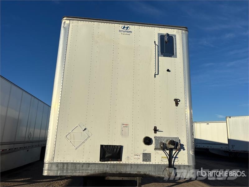 Hyundai 53 ft x 102 in T/A Van Trailer Прицепы-фургоны