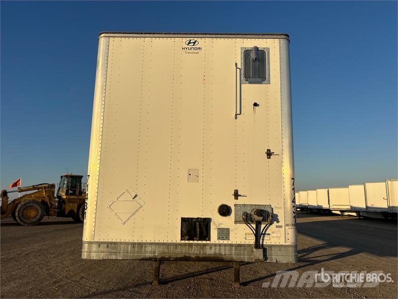 Hyundai 53 ft x 102 in T/A Van Trailer Dobozos pótkocsik
