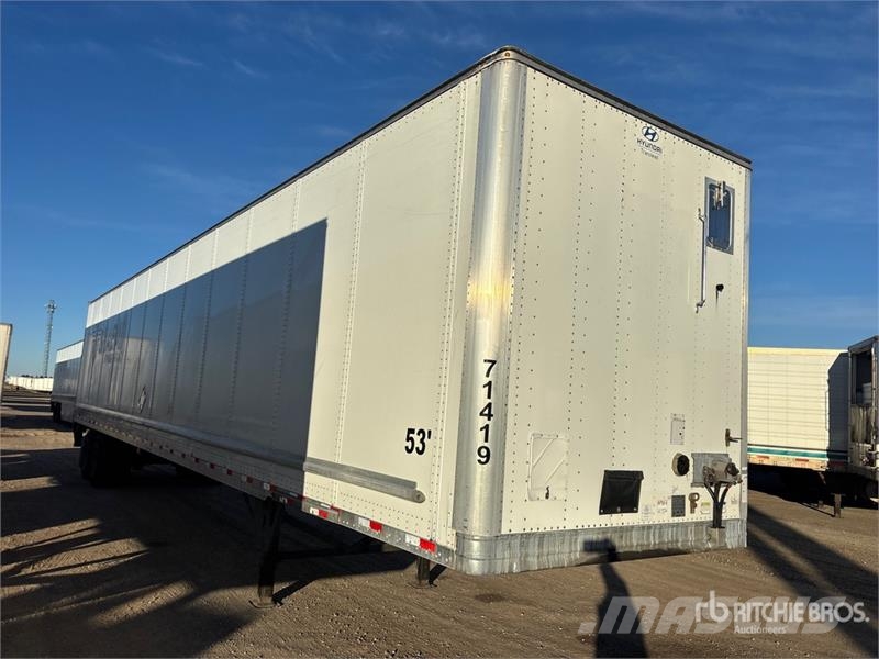 Hyundai 53 ft x 102 in T/A Van Trailer Прицепы-фургоны