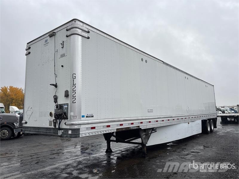Hyundai 53 ft x 102 in T/A Van Trailer Van Body Trailers
