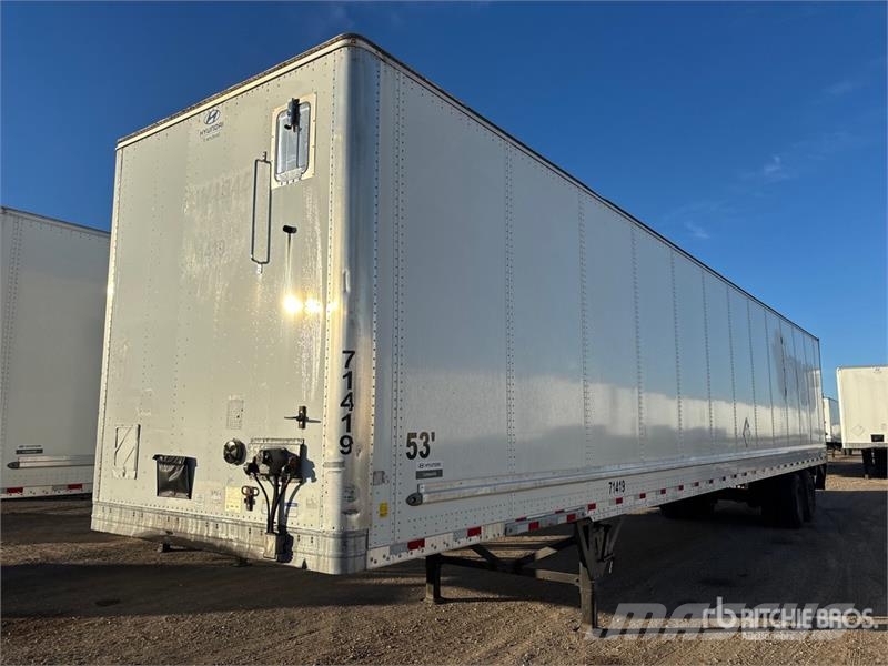 Hyundai 53 ft x 102 in T/A Van Trailer Прицепы-фургоны