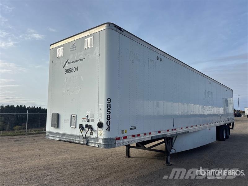 Hyundai 53 ft x 102 in T/A Van Trailer Прицепы-фургоны