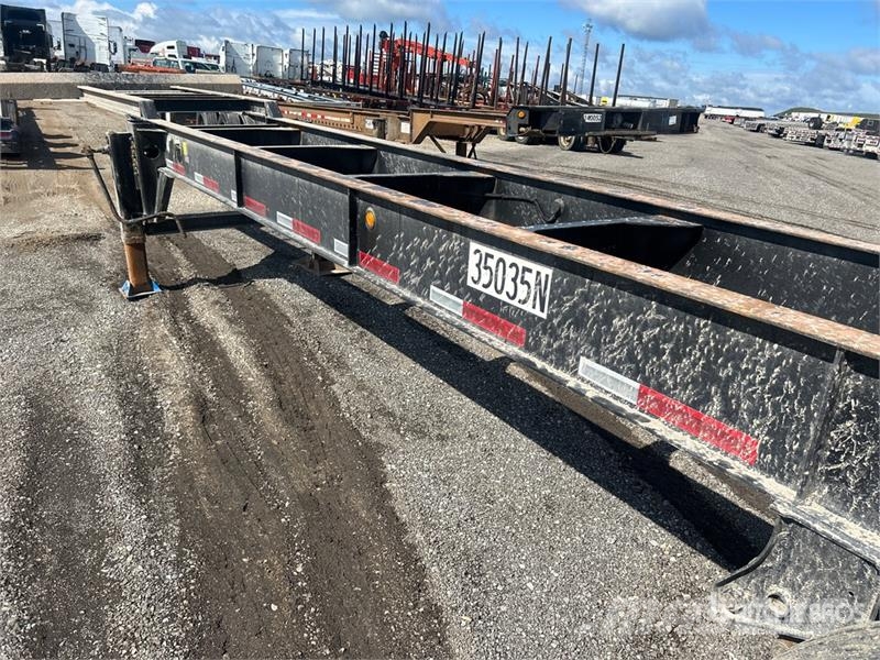 Hyundai CGN403-509 40 ft Tri/A Container Trailer Remorque porte container
