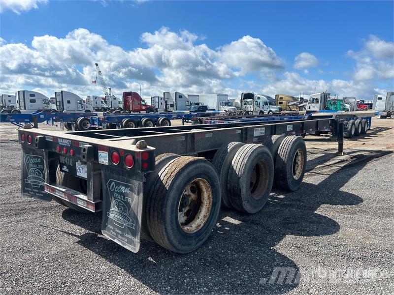 Hyundai CGN403-509 40 ft Tri/A Container Trailer Remorque porte container