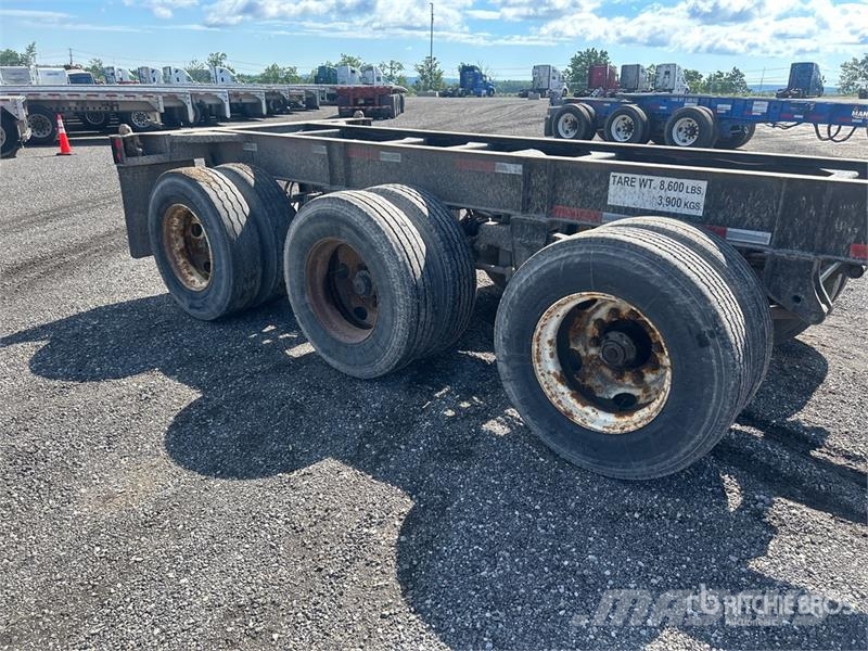 Hyundai CGN403-509 40 ft Tri/A Container Trailer Remorque porte container