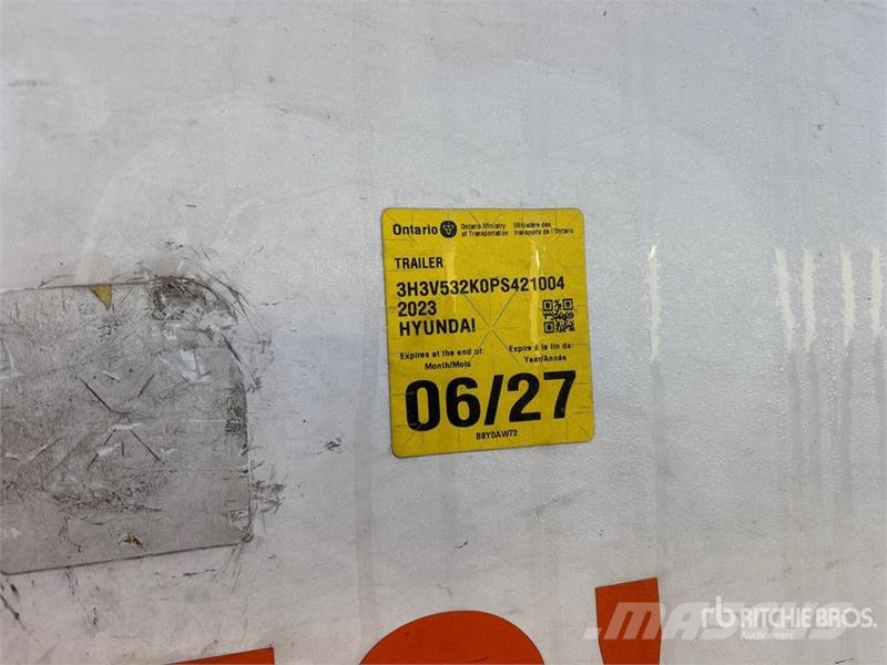 Hyundai Translead 53 ft x 102 in T/A Van Trailer Kapali kasa treylerler