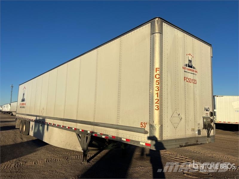 Hyundai Translead 53 ft x 102 in T/A Van Trailer Kapali kasa treylerler
