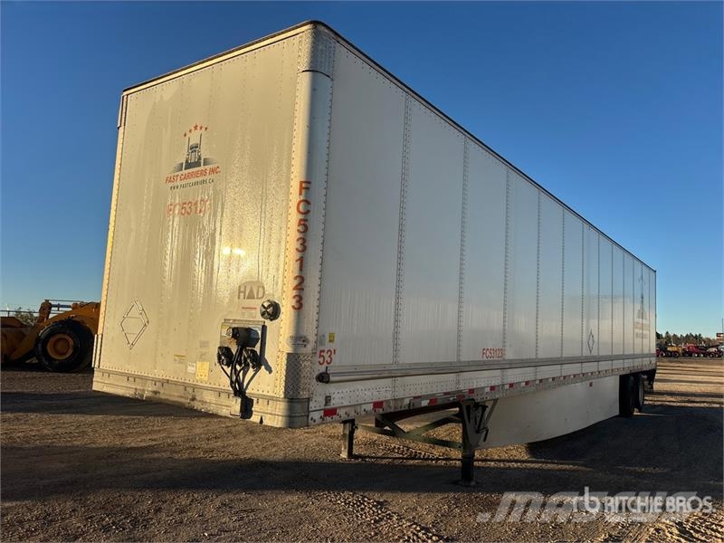 Hyundai Translead 53 ft x 102 in T/A Van Trailer Kapali kasa treylerler