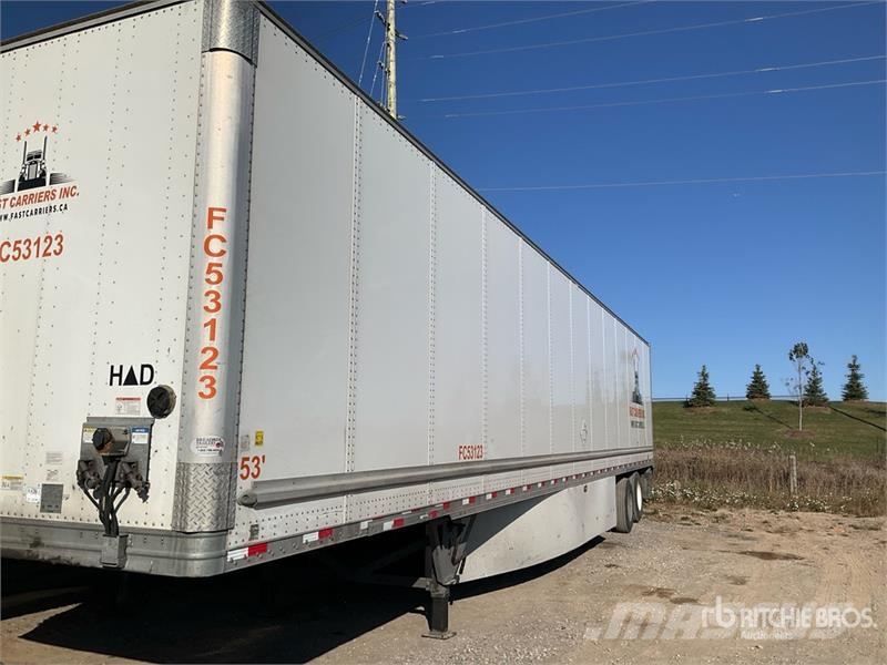 Hyundai Translead 53 ft T/A Van Trailer Van Body Trailers