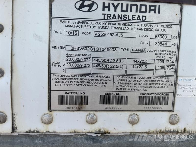 Hyundai V12530152-AJS Прицепы-фургоны