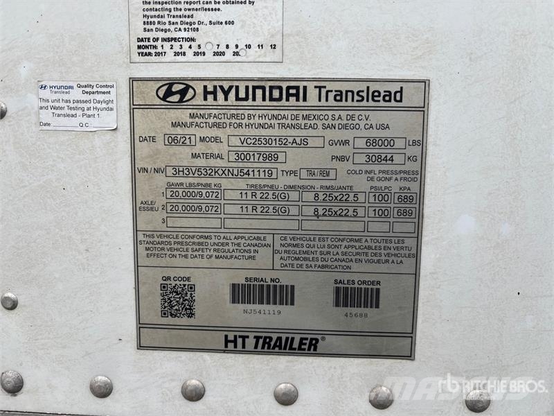 Hyundai VC2530152-AJS Прицепы-фургоны