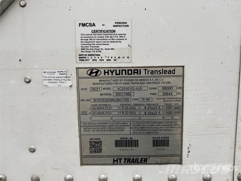 Hyundai VC2530152-AJS Dengtos priekabos