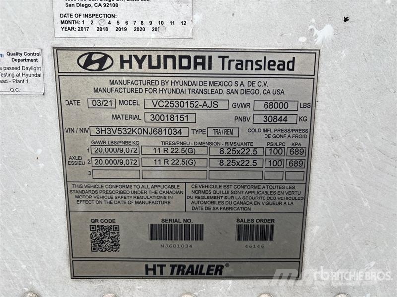 Hyundai VC2530152-AJS Причепи-фургони