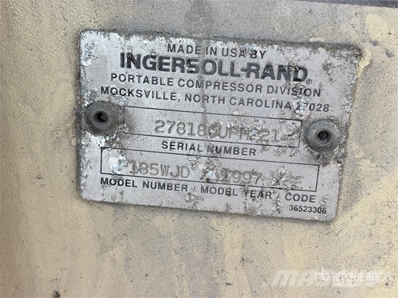 Ingersol-Rand P185WJD Mobile Air Compressor (Inope Kompressoren