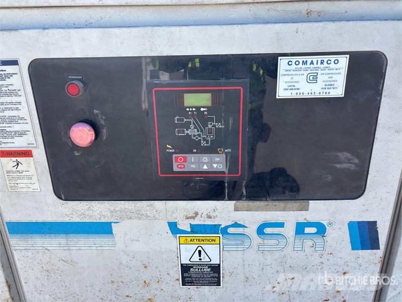 Ingersoll Rand 442 cfm Skid-Mounted Electric Air Compressor Kompresorji
