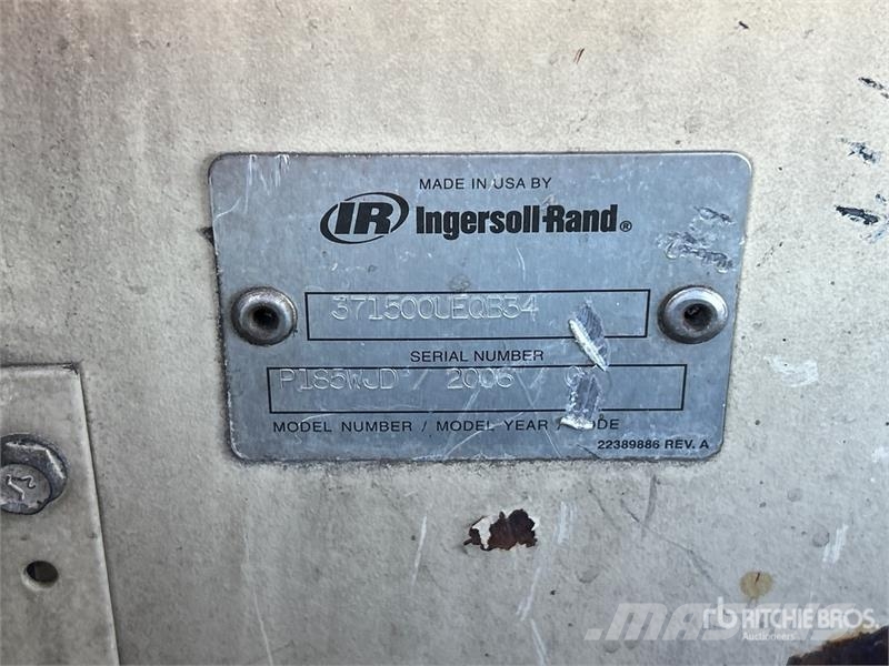 Ingersoll Rand P1 85W JD 185 cfm Air Compressor Compressors