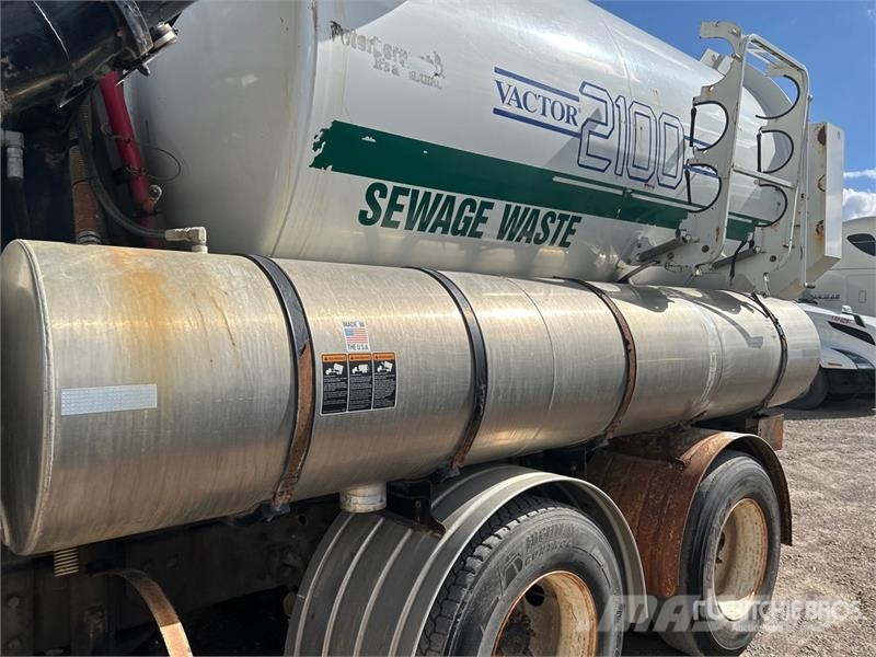 International 2100 on International SF637 6x4 Sewer Cleaner Truc Camiões Aspiradores Combi