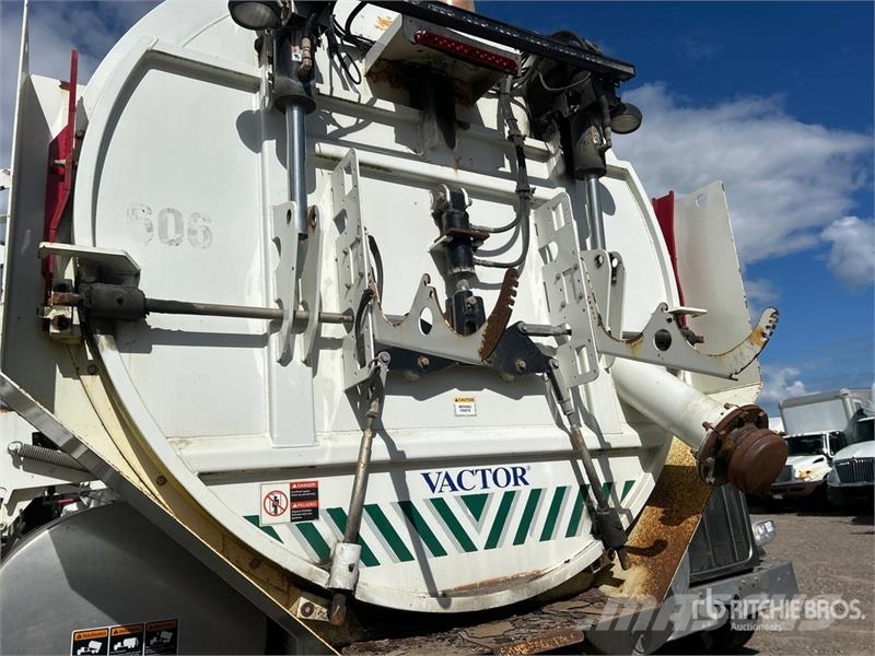 International 2100 on International SF637 6x4 Sewer Cleaner Truc Camiões Aspiradores Combi