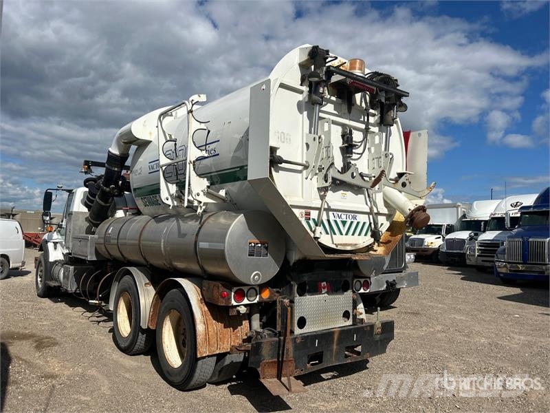 International 2100 on International SF637 6x4 Sewer Cleaner Truc Camiões Aspiradores Combi