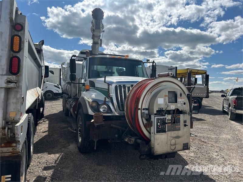 International 2100 on International SF637 6x4 Sewer Cleaner Truc Camiões Aspiradores Combi