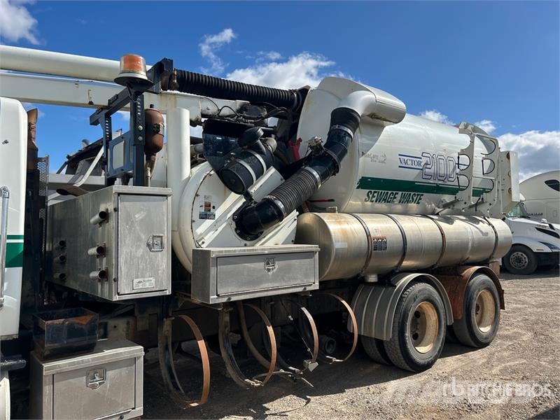 International 2100 on International SF637 6x4 Sewer Cleaner Truc Camiões Aspiradores Combi