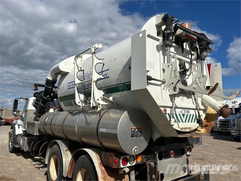 International 2100 on International SF637 6x4 Sewer Cleaner Truc Camiões Aspiradores Combi