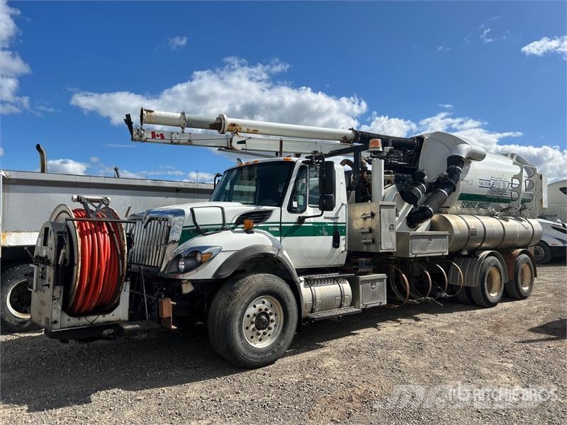 International 2100 on International SF637 6x4 Sewer Cleaner Truc Camiões Aspiradores Combi