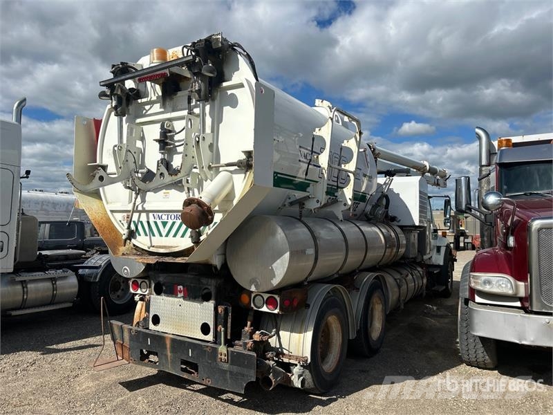 International 2100 on International SF637 6x4 Sewer Cleaner Truc Camiões Aspiradores Combi
