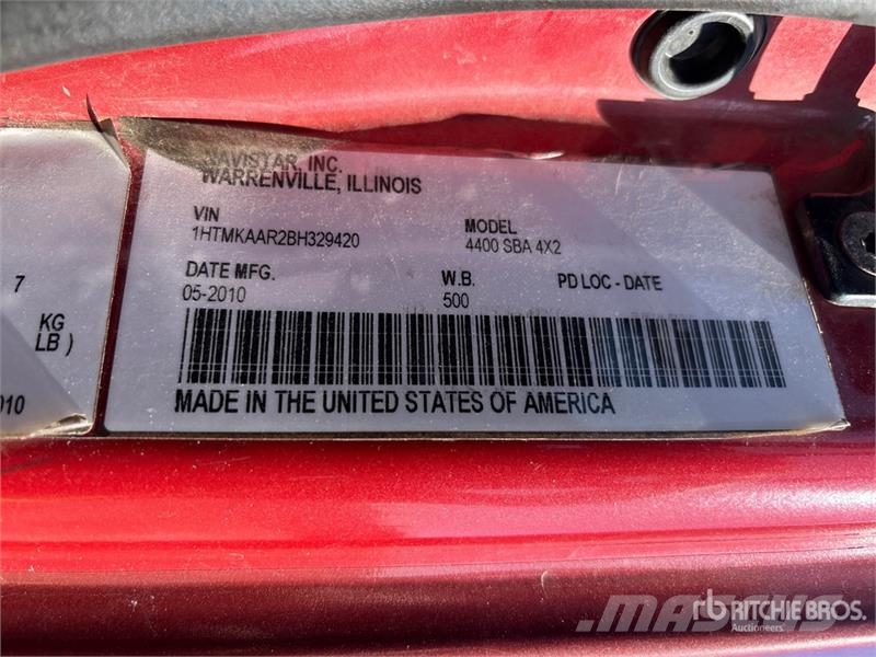 International 4400 SBA 3000 gal 4x2 Propane Delivery Truck Other trucks