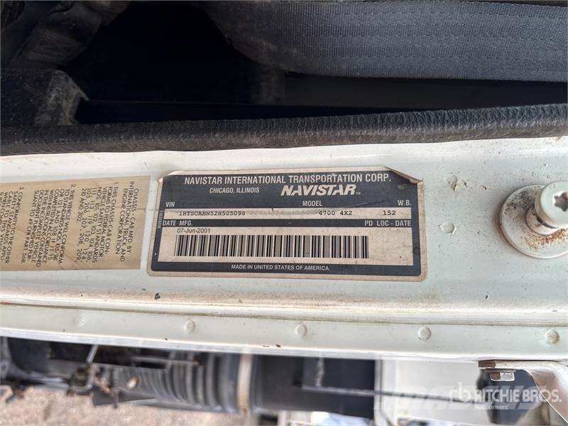 International 4700 Ielu tīrāmās mašīnas