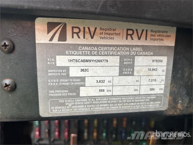 International 4700 Οχήματα περισυλλογής