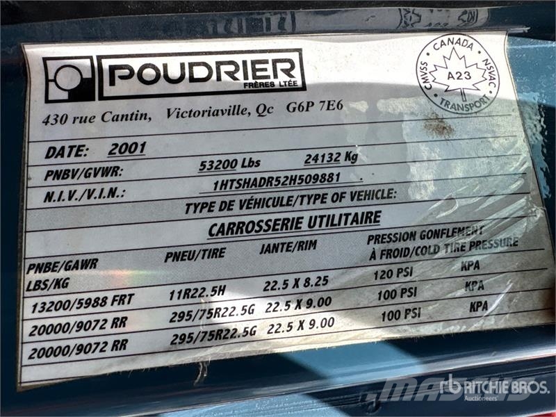 International 4900 Auto košare