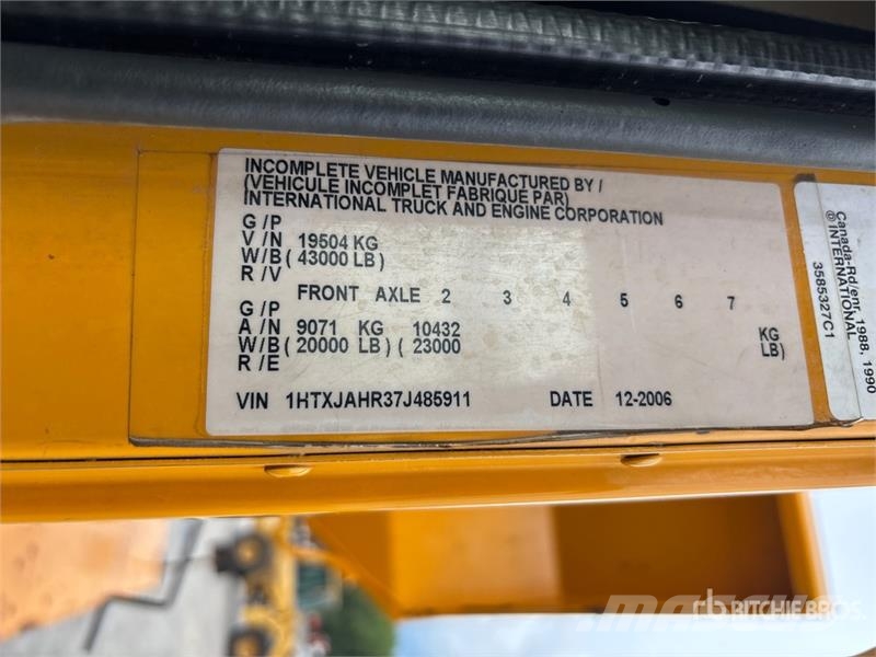 International 5500i 4x4 Snow Plow Truck Komunalna vozila za opštu namenu
