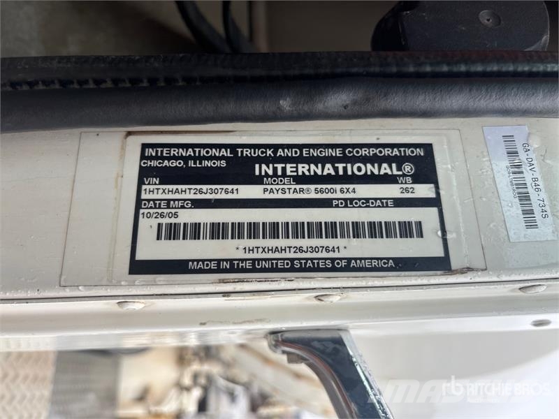 International 5600i Gruszki do betonu