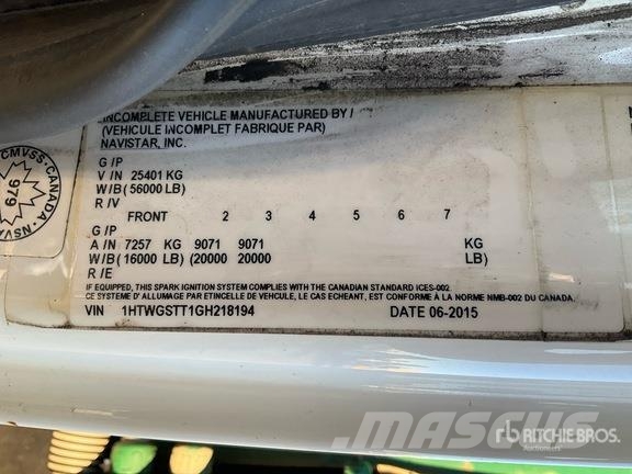 International 7400 Камиони за отпадъци