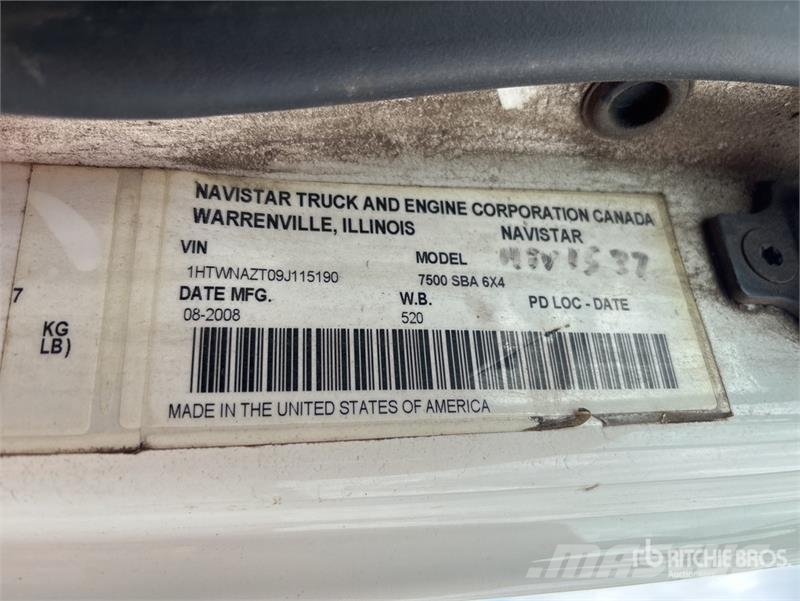 International 7500 Kabinler