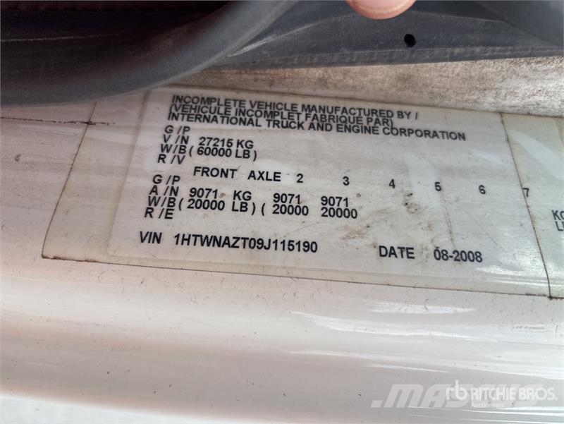 International 7500 Kabinler