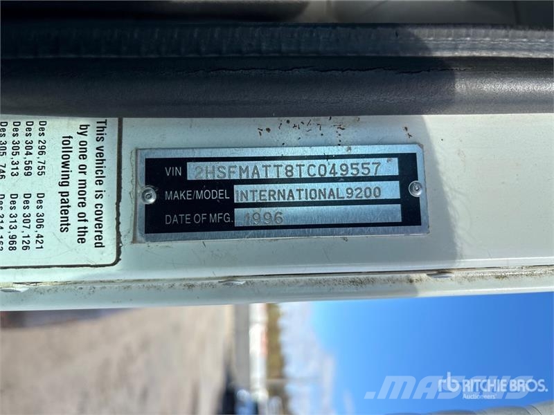 International 9200 Komunalni tovornjaki