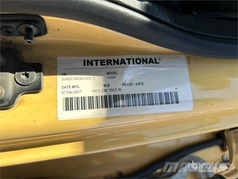 International HV 607 6x4 Refrigerated Truck Грузовики-Рефрижераторы
