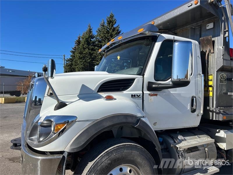 International HV607 6x4 T/A Dump Truck Tipper trucks