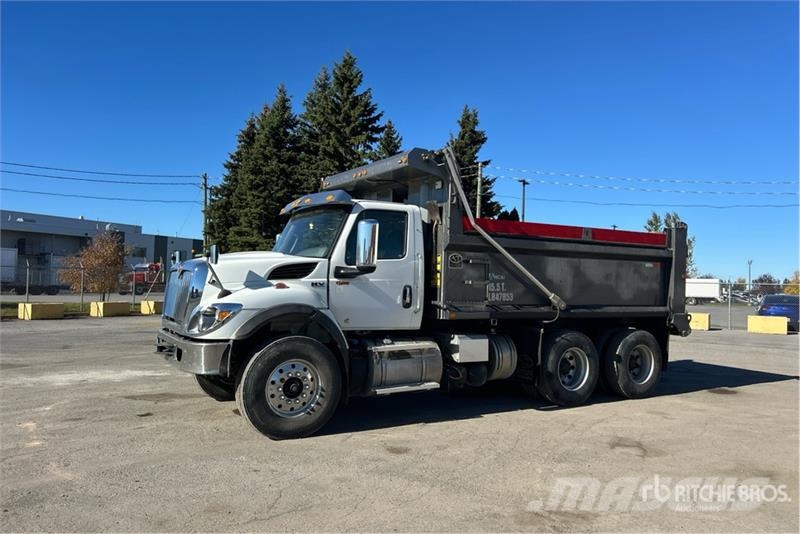 International HV607 6x4 T/A Dump Truck Tipper trucks