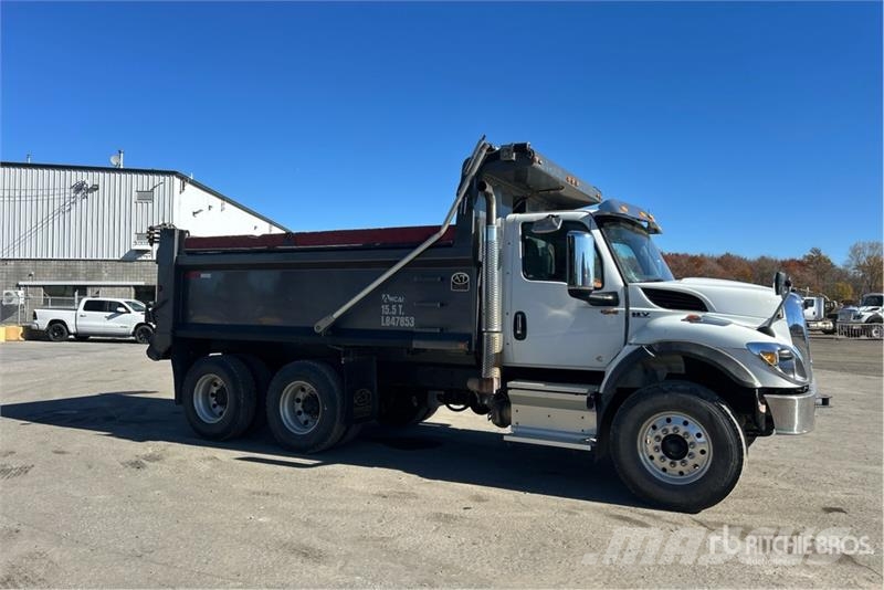 International HV607 6x4 T/A Dump Truck Tipper trucks