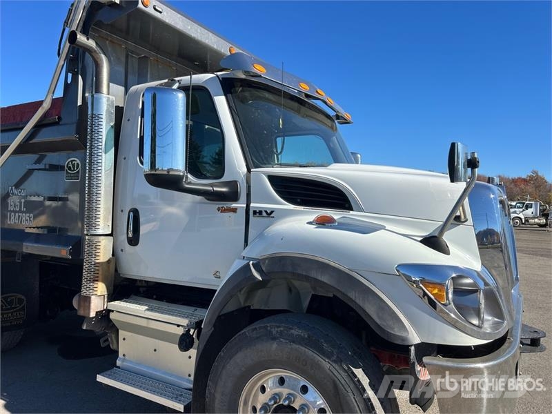 International HV607 6x4 T/A Dump Truck Tipper trucks