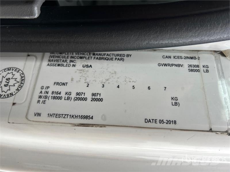 International HV613 6x4 Rollback Truck Vlečna vozila za tovornjake
