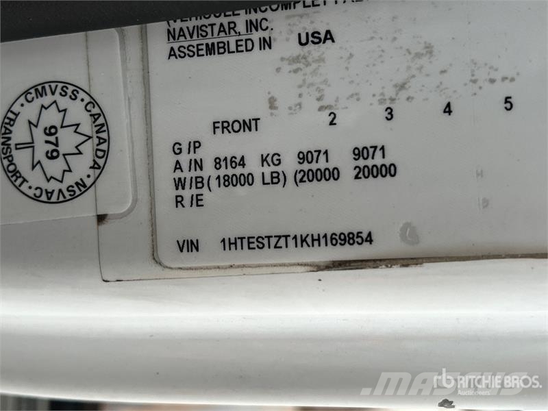 International HV613 6x4 Rollback Truck Vlečna vozila za tovornjake