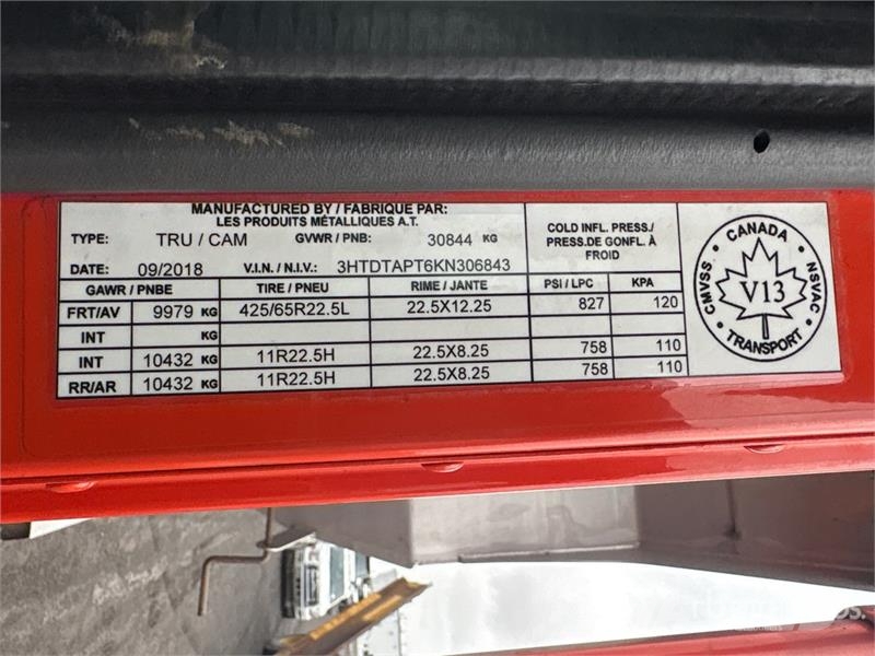 International HX620 6x4 Snow Plow Truck 多目的/汎用車両